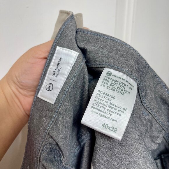 NewAG Adriano Goldschmied Men's Everett Performance Slim Straight Pants  40 x 32 - Picture 10 of 11